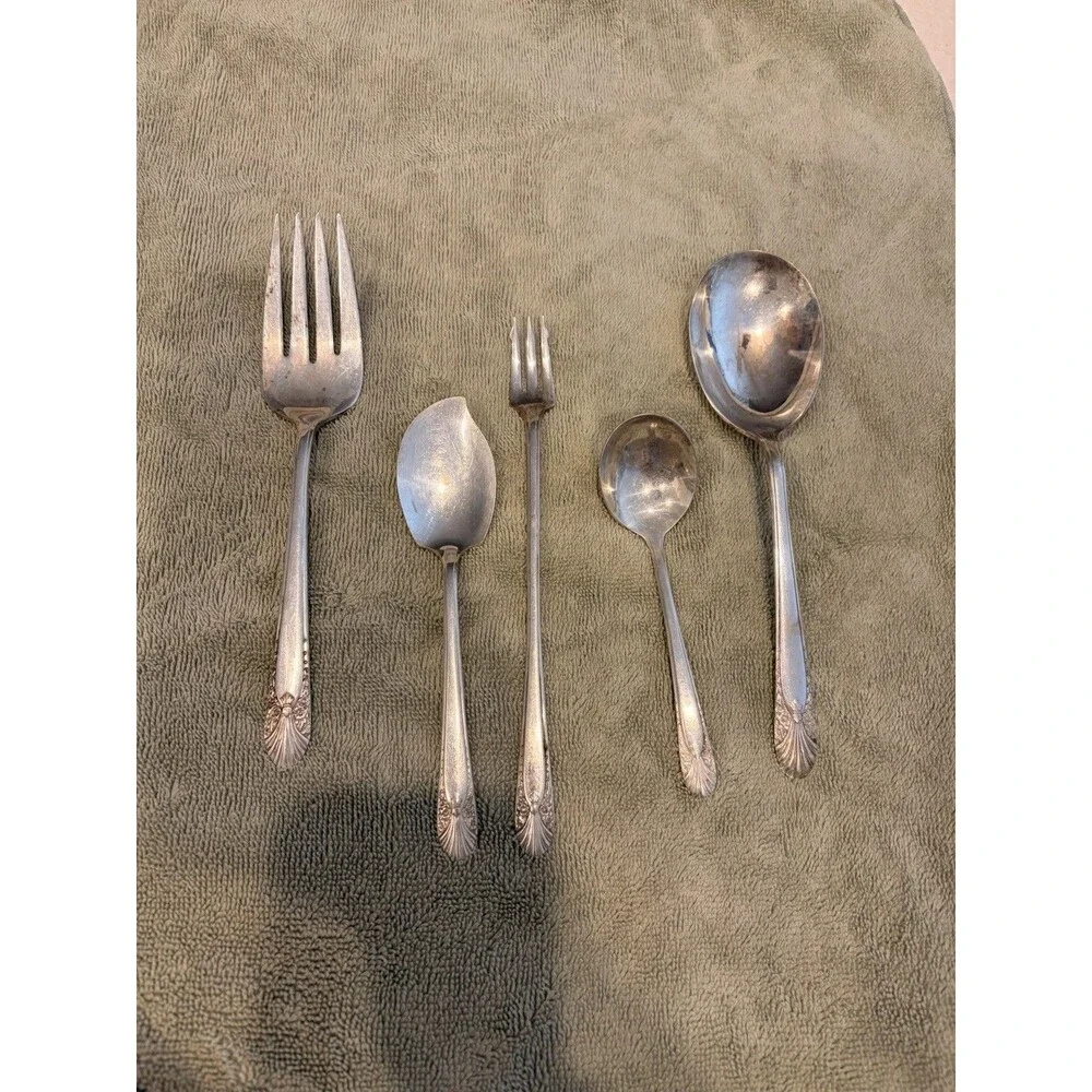 Vintage RADIANCE Silverplate Serving Set 5pc